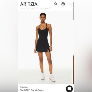 Tna life court dress from aritzia size large